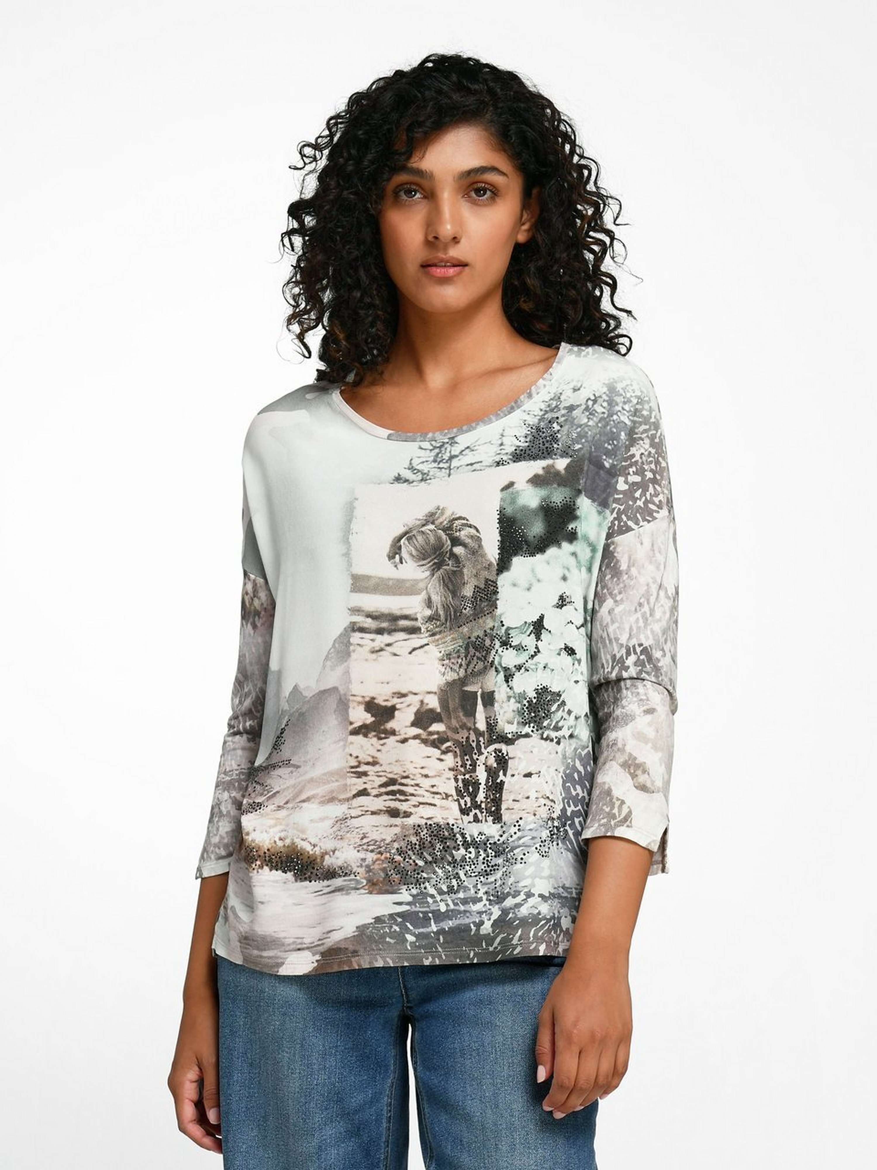 Blusen-Shirt zum Schlupfen