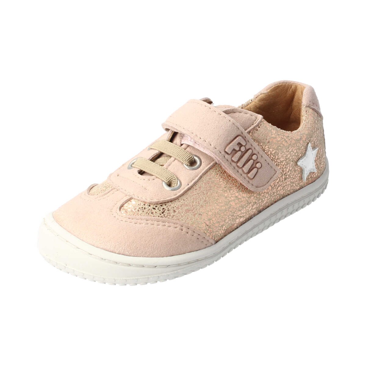 30045-60 ecru glitter SALIIMA nappa leather velcro Weite/M