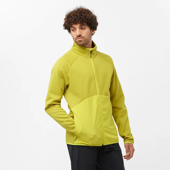 ESSENTIAL WARM  Midlayer-Jacke mit durchgehendem Reißverschluss Herren