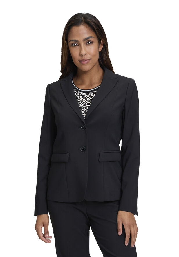 Betty Barclay Blazer Kurz Einre Sort
