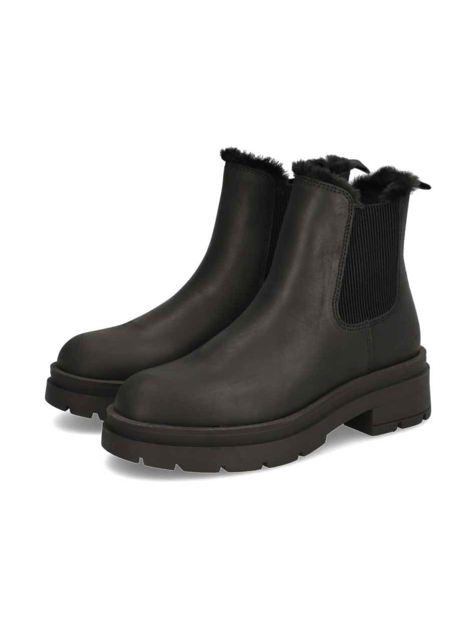 Glattleder Chelsea Boot