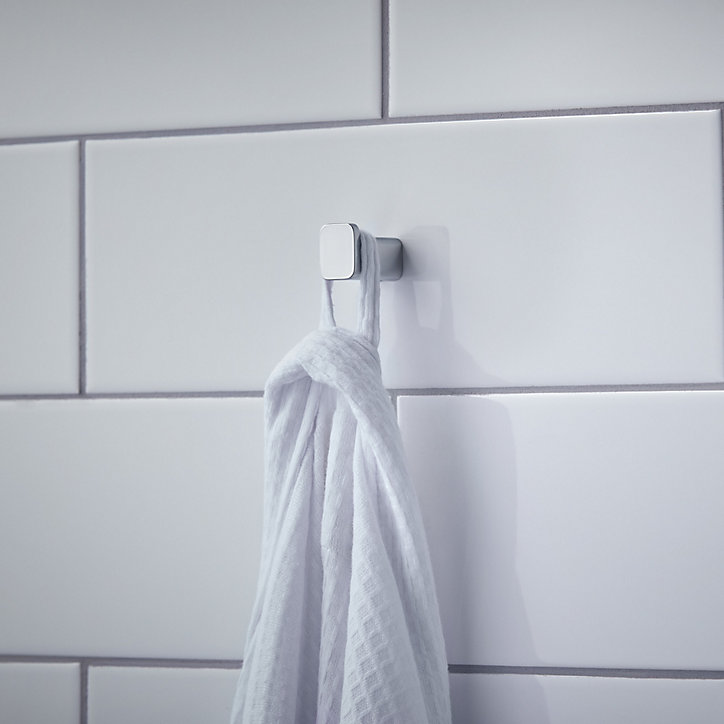 Crochet porte serviettes chrome Addstoris Hansgrohe