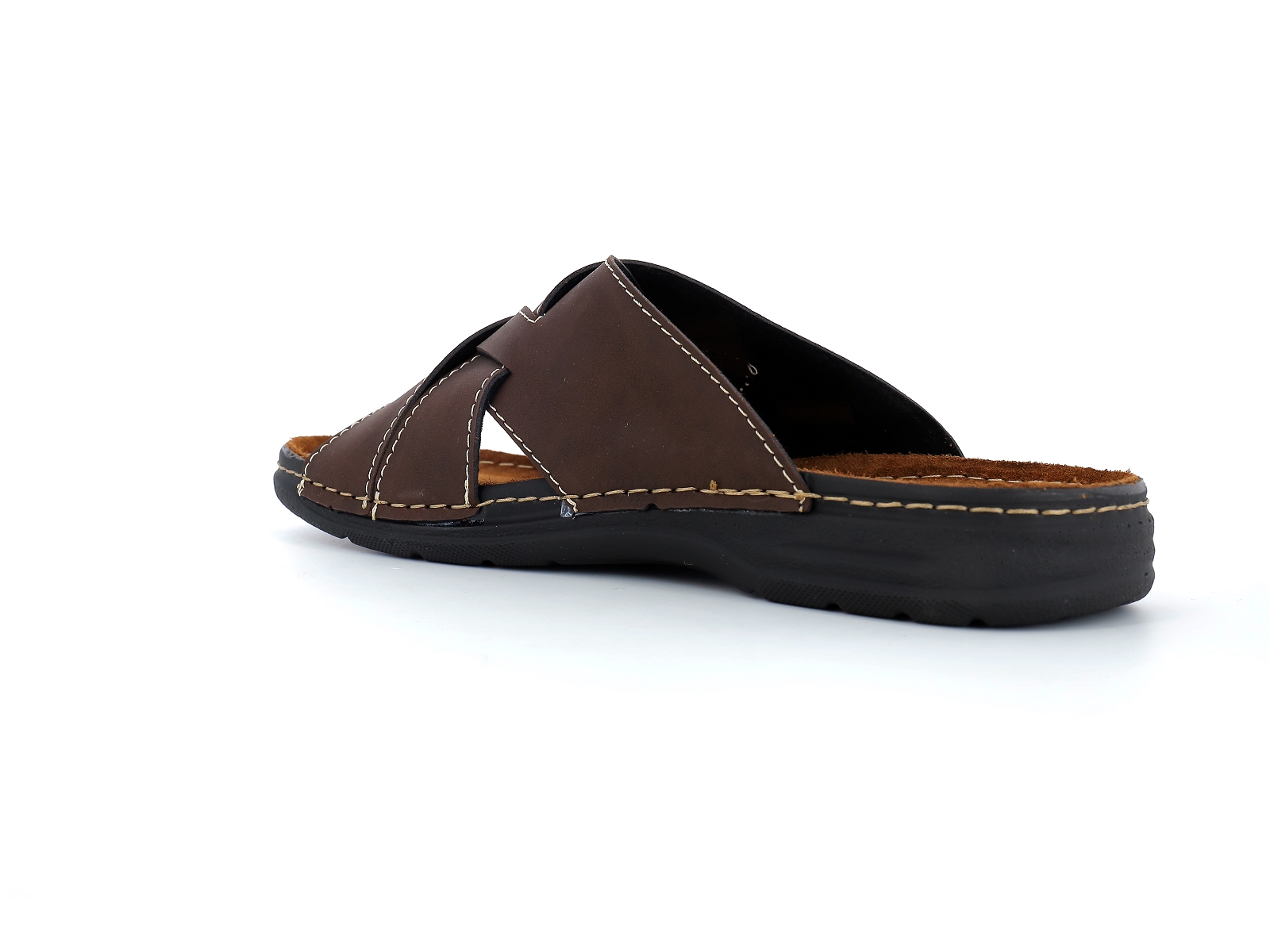 P brand-634 Synthétique Marron Foncé
