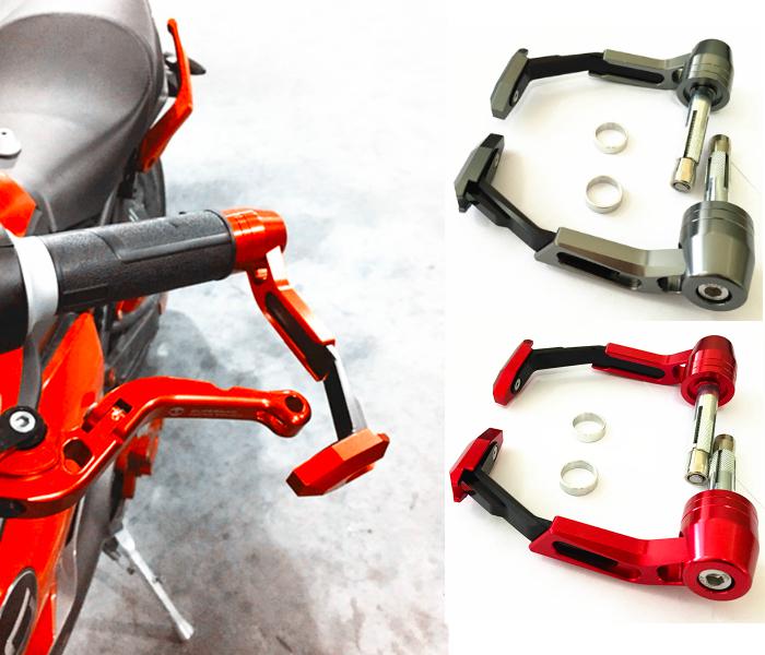 Paire de Protège Mains en Aluminium pour Super Soco TS et TC
