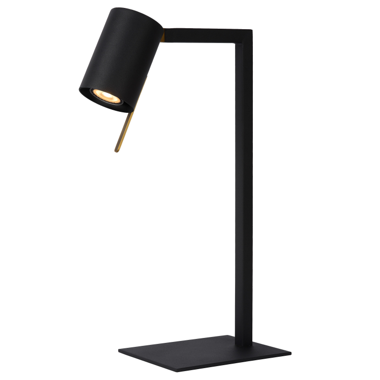 Lucide Lesley bureaulamp zwart