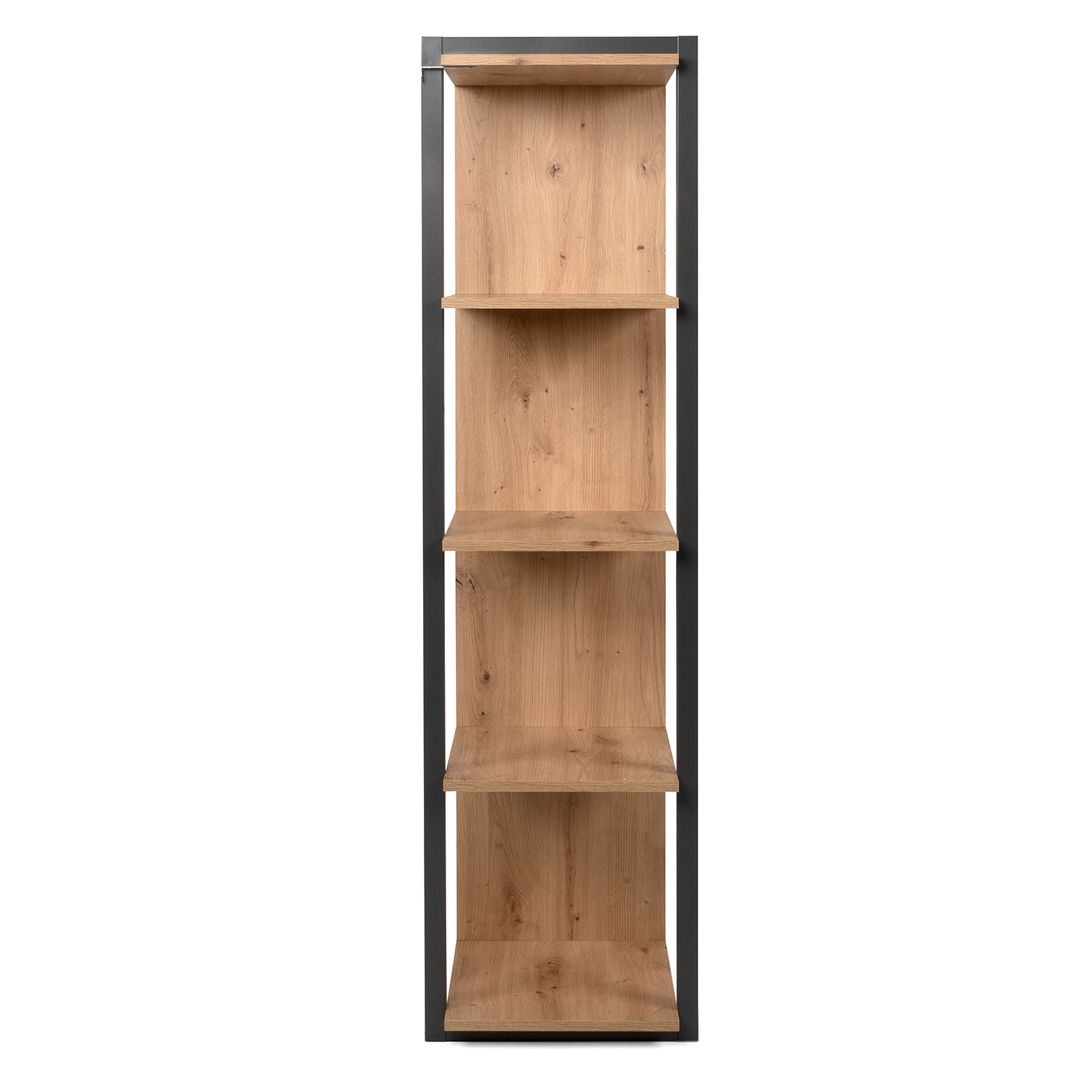 Standregal DENVER - Artisan Eiche-anthrazit - 145 cm