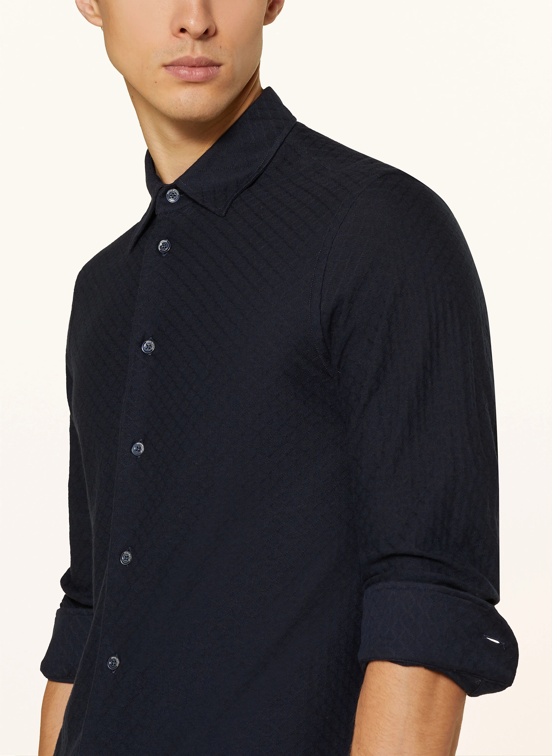 EMPORIO ARMANI Jerseyhemd Slim Fit