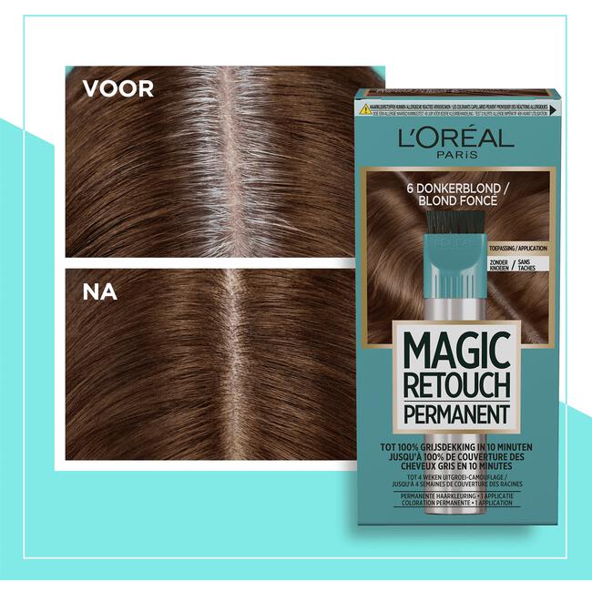 L Oréal Paris Magic Retouch Permanent 6 Donkerblond