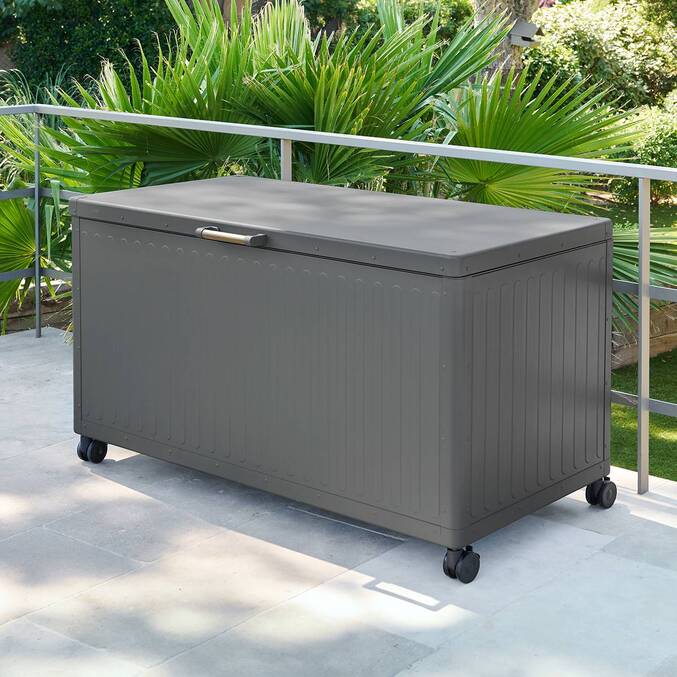 Coffre de rangement EDENIO Graphite