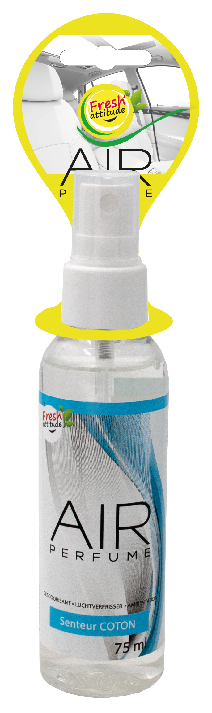 AIR PERFUME VAPORISATEUR DESODORISANT COTON 75ML