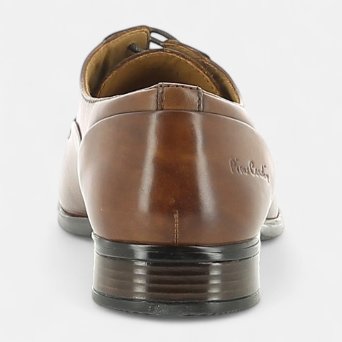 Derbies Homme en cuir cognac