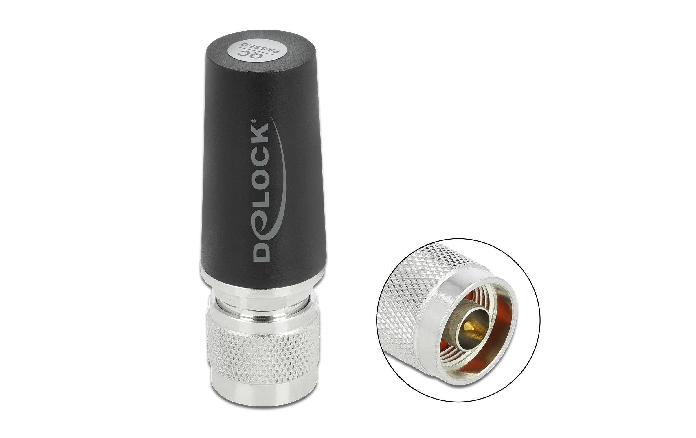 Antenne LTE/3G/, N-Type, Starr N-Type 3 dBi RundstrahlDelock LTE Antenne N Stecker 3 dBi omnidirektional starr Dachmontage outdoor