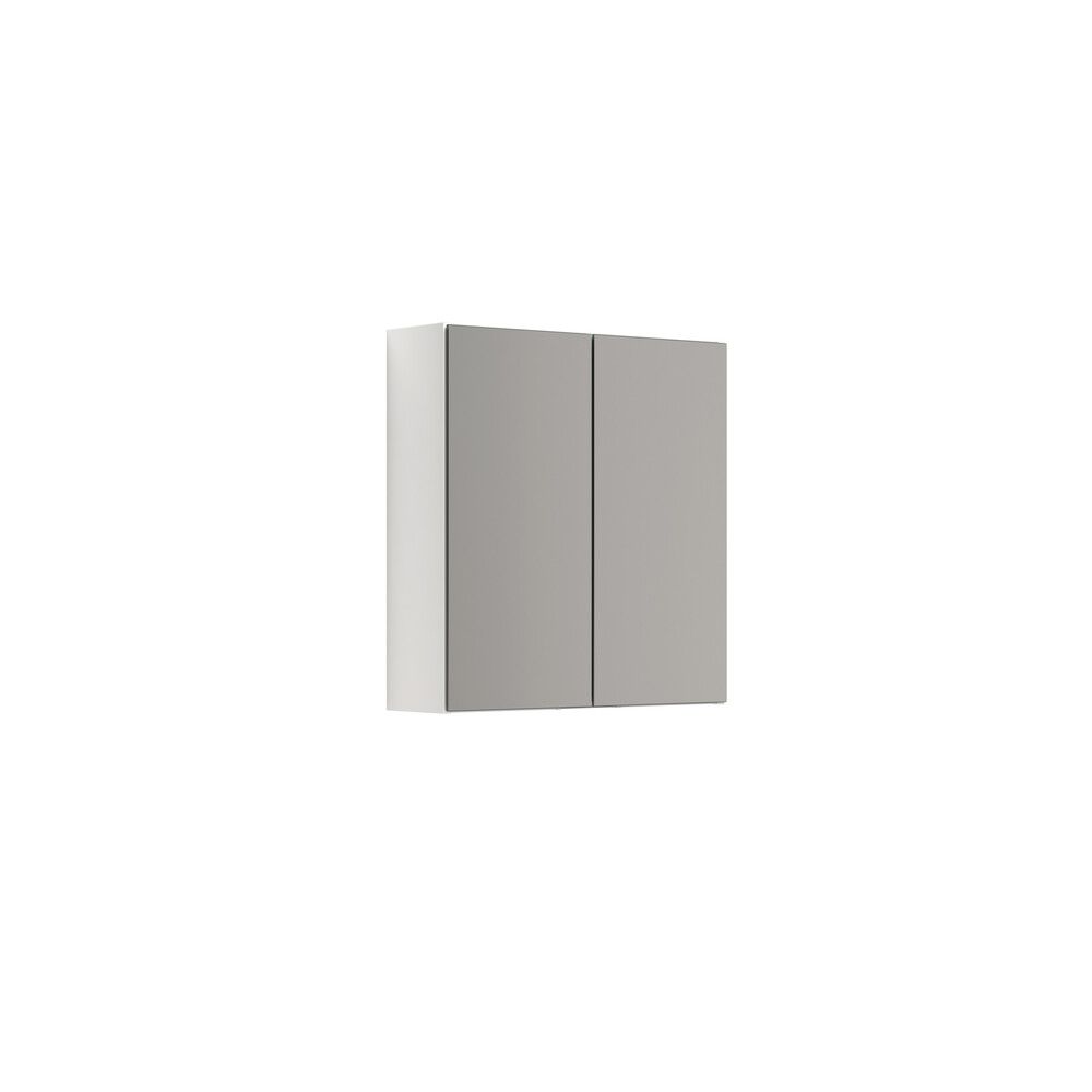 SPEILSKAP SCANBAD SELECT UTEN BELYSNING HVIT BLANK 60 CM