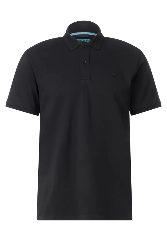 Piquée Poloshirt - faded black