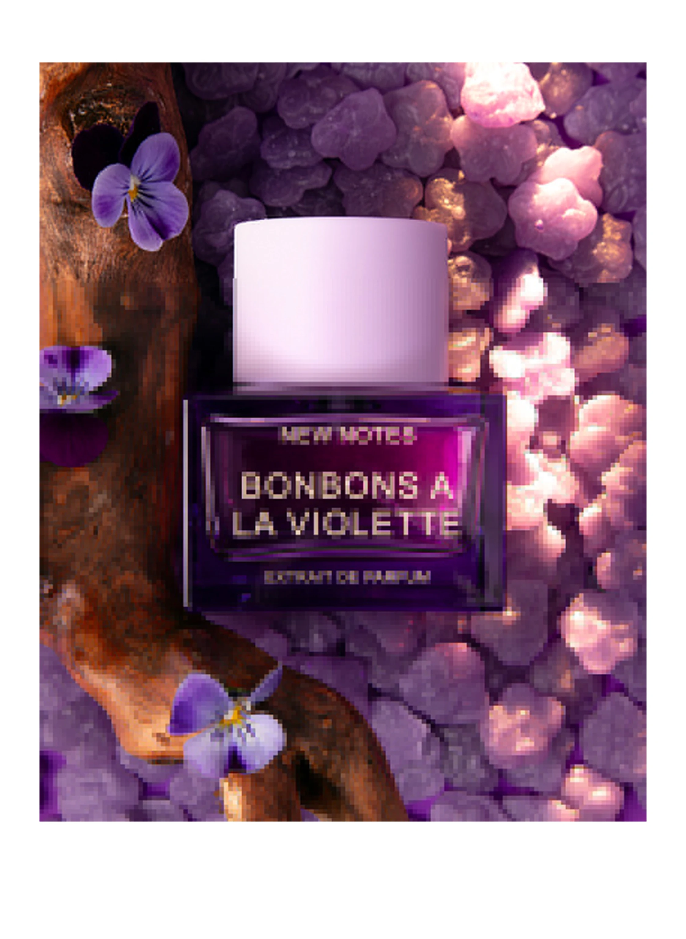 NEW NOTES BONBONS A LA VIOLETTE