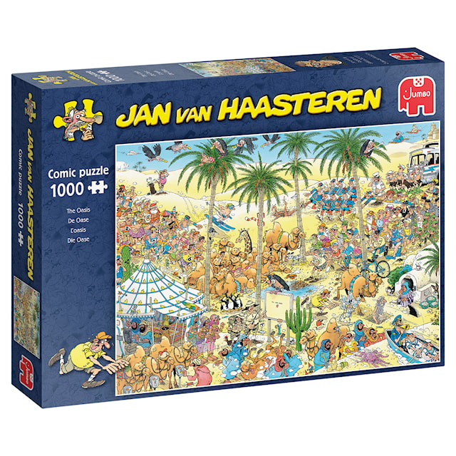 Jan Van Haasteren The Oasis Puslespill 1000 brikker, Jumbo