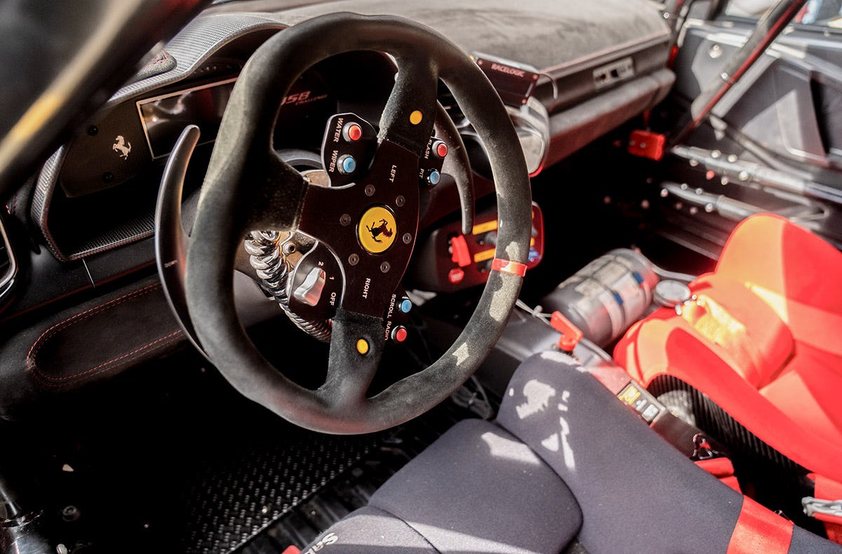 Renntaxi Ostrovačice (Ferrari 458)
