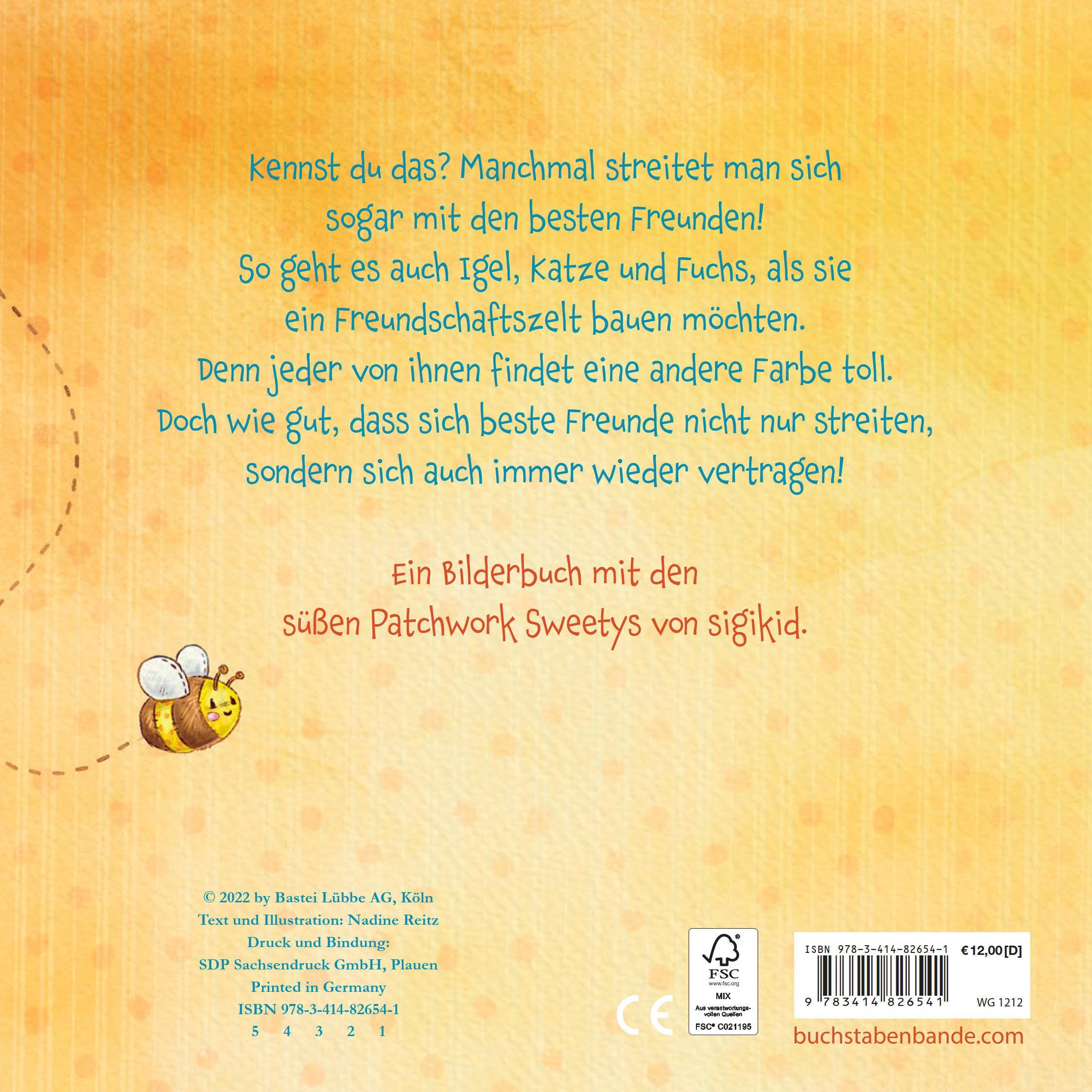 Das Freundschaftszelt - Ein sigikid-Abenteuer / Patchwork Sweeties Bd.1