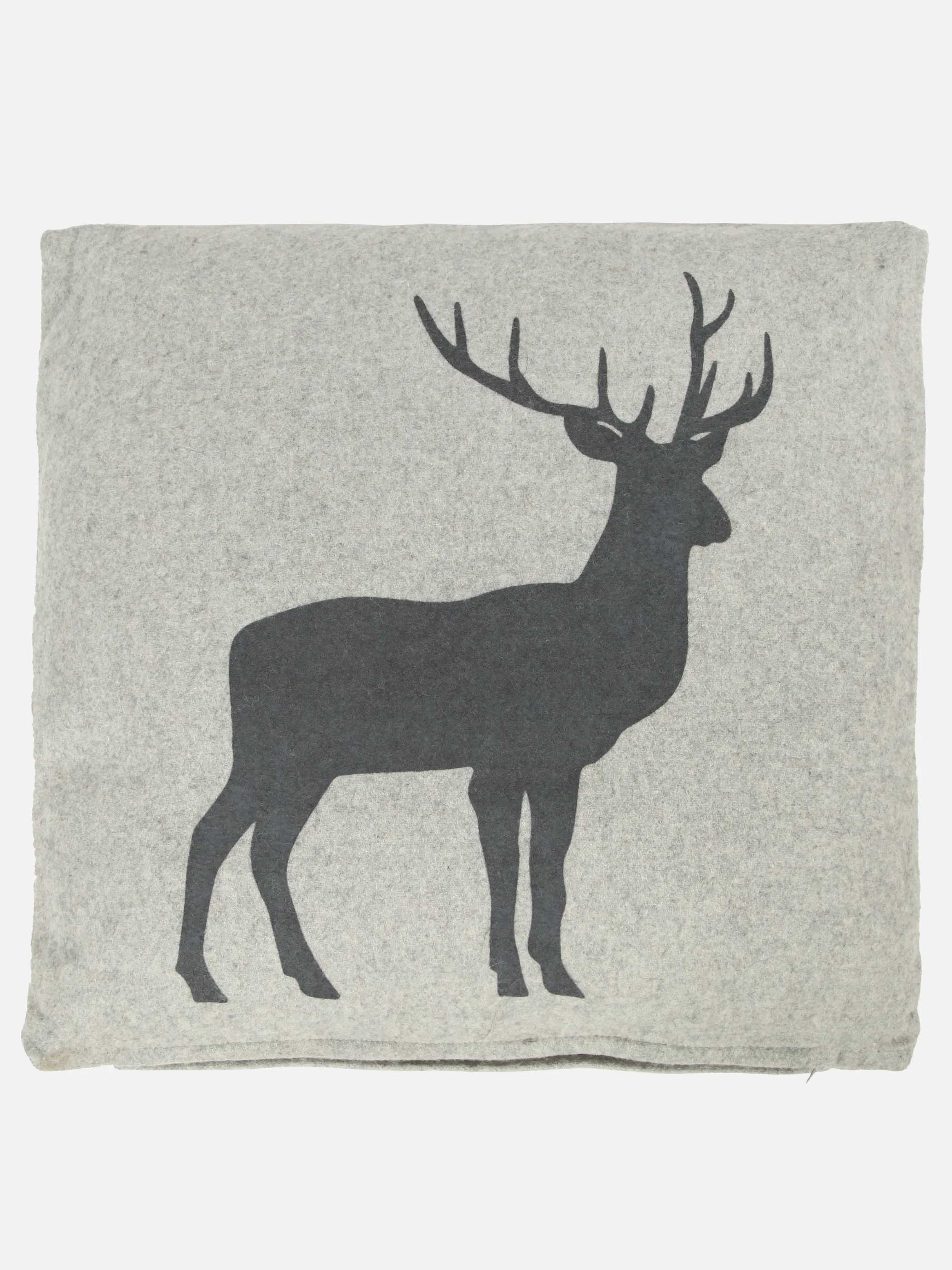 Dekokissen Hirsch mit Füllung, 45x45cm