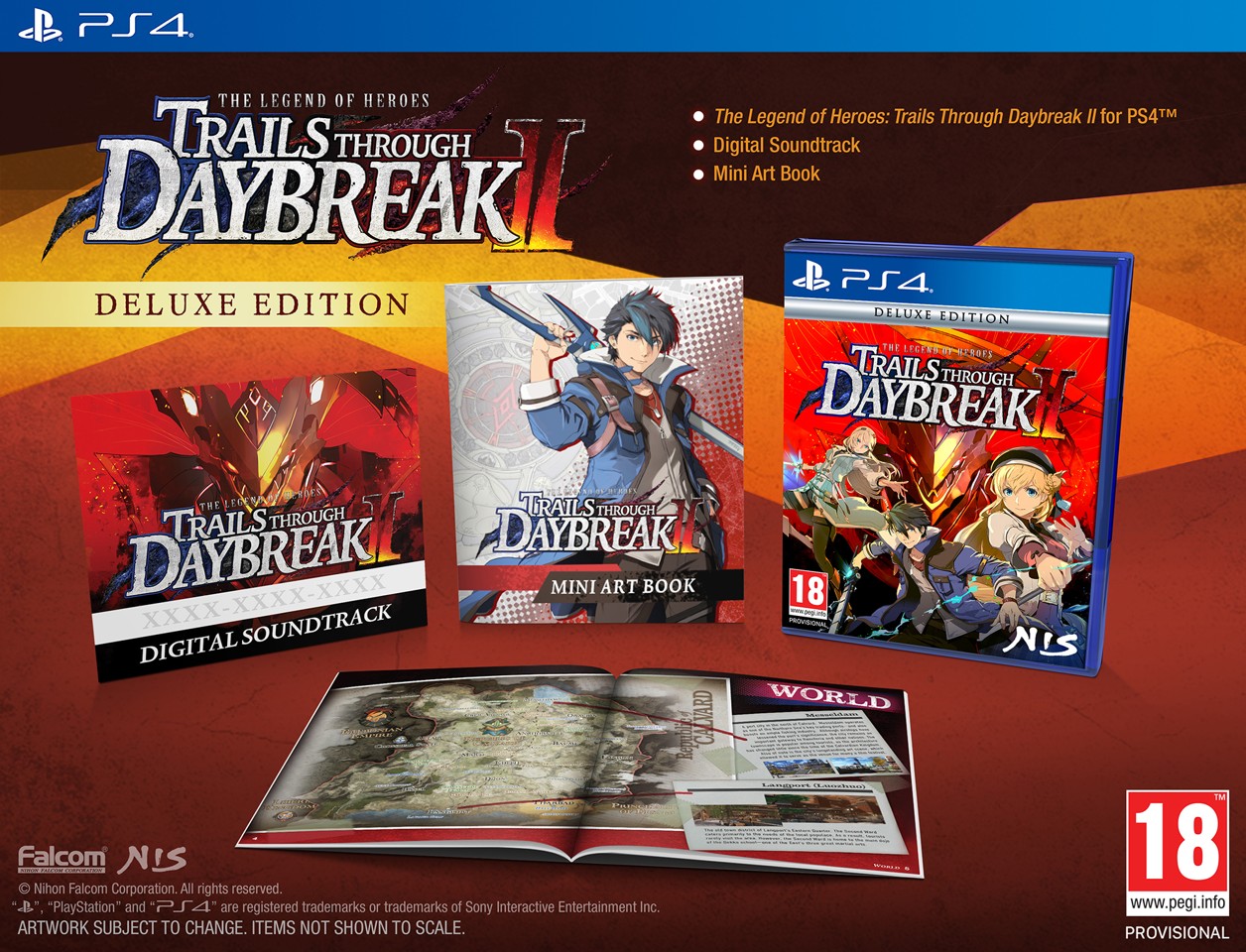 The Legend of Heroes: Trails through Daybreak II (Deluxe Edition)- PlayStation 4