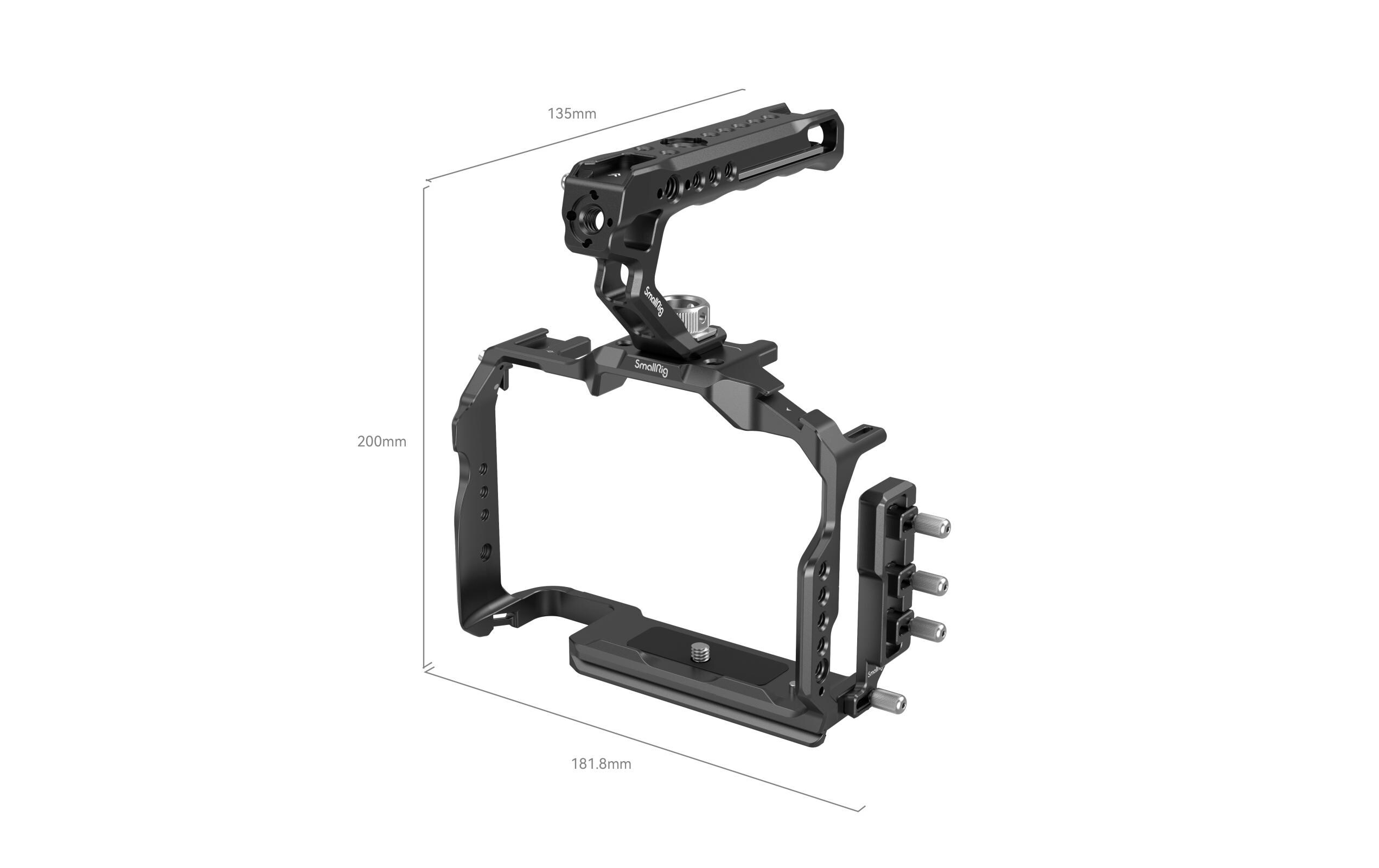 Cage Kit Nikon Z 8<br>Tragbares Handheld-Käfig-Kit zum Schutz der Kamera und zur Befestigung von Zubehör