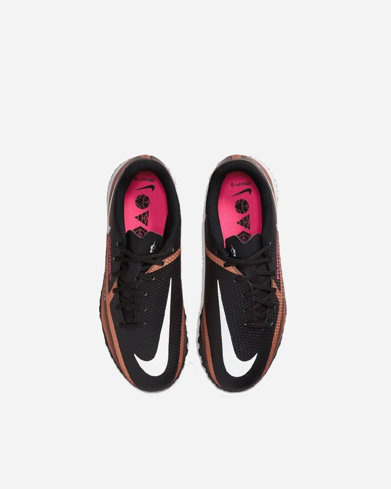 Chaussures de football Nike Phantom GT2 Academy TF Marron pour enfant