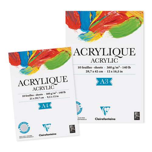 Clairefontaine Acryl Malblock