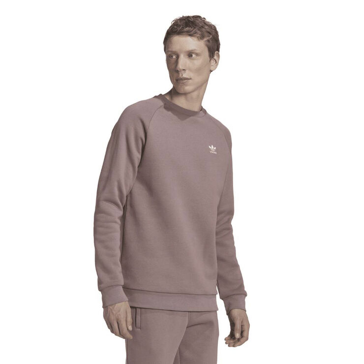 adidas adicolor essential trefoil crewneck sweatshirt Pink