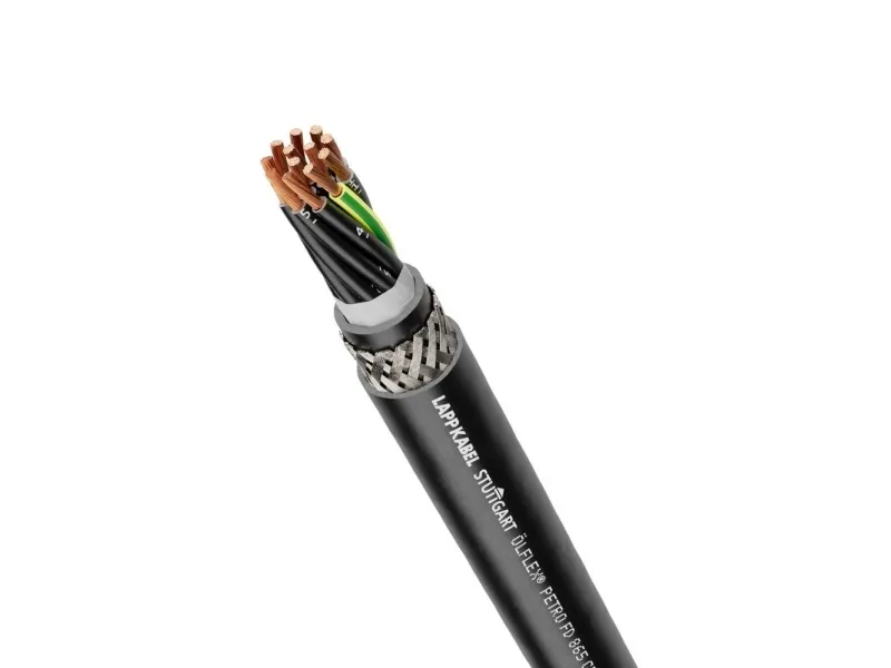 LAPP 23316/50 Slæbekædekabel ÖLFLEX® PETRO FD 865 CP 12 G 0.75 mm² Sort 50 m