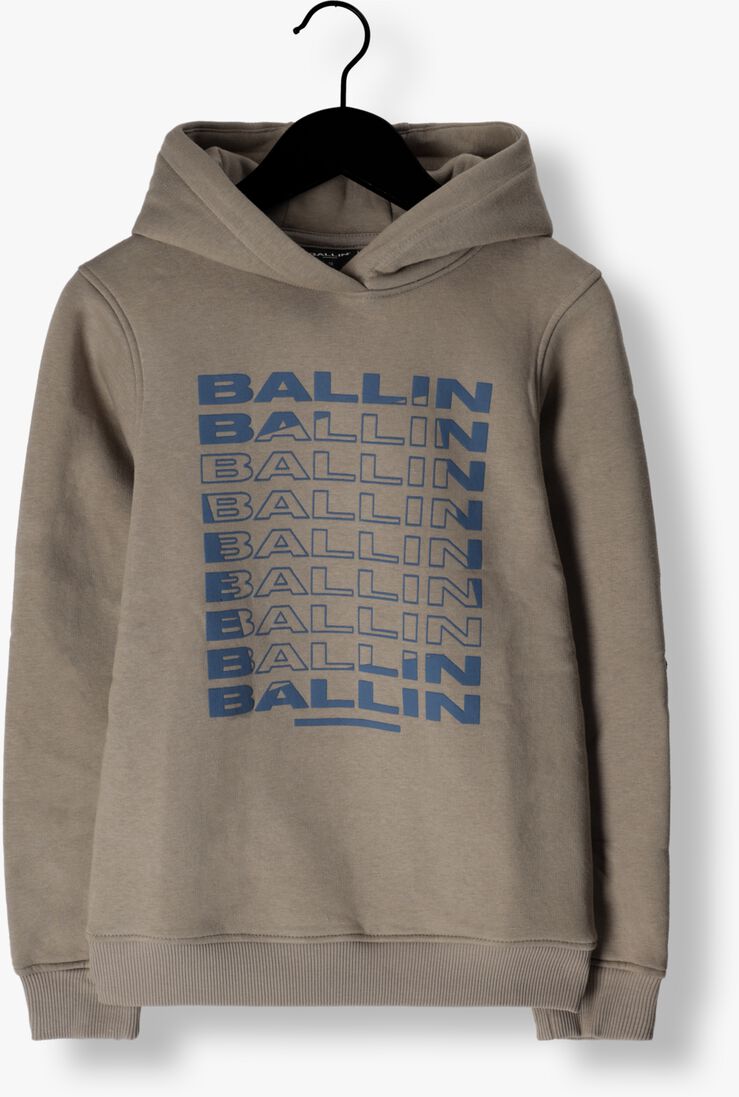 BALLIN taupe ballin trui 037313