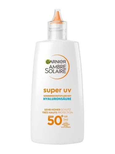 Garnier Ambre Solaire Anti-oxidativ Super UV Sonnenschutz-Fluid LSF 50+