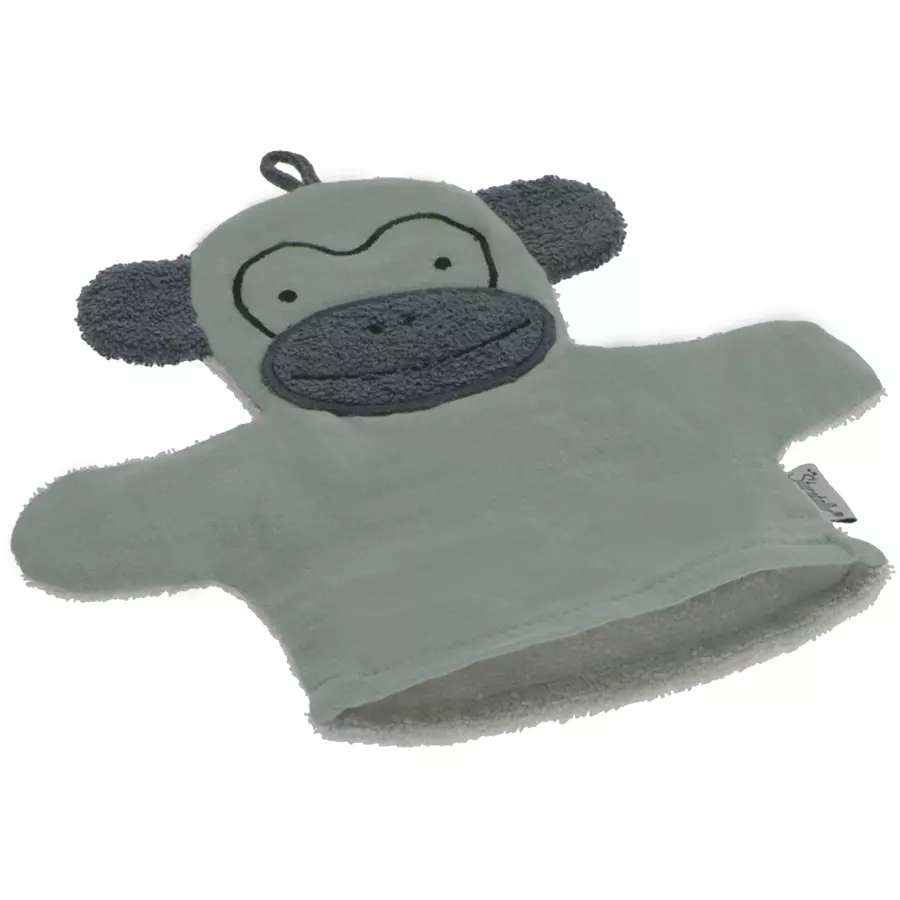 Sterntaler Waschhandschuh Albert grün