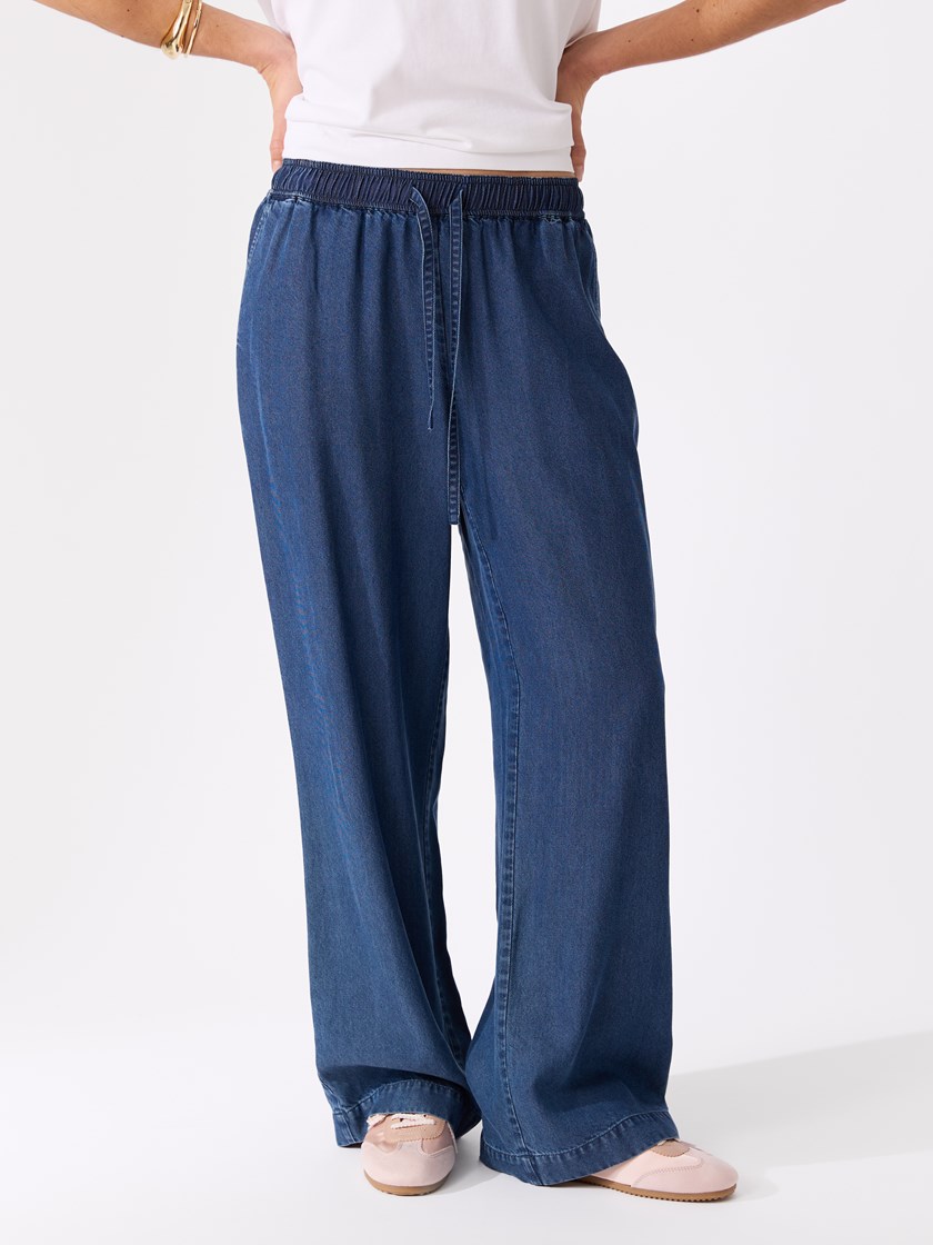 Aida bukse Dark Denim