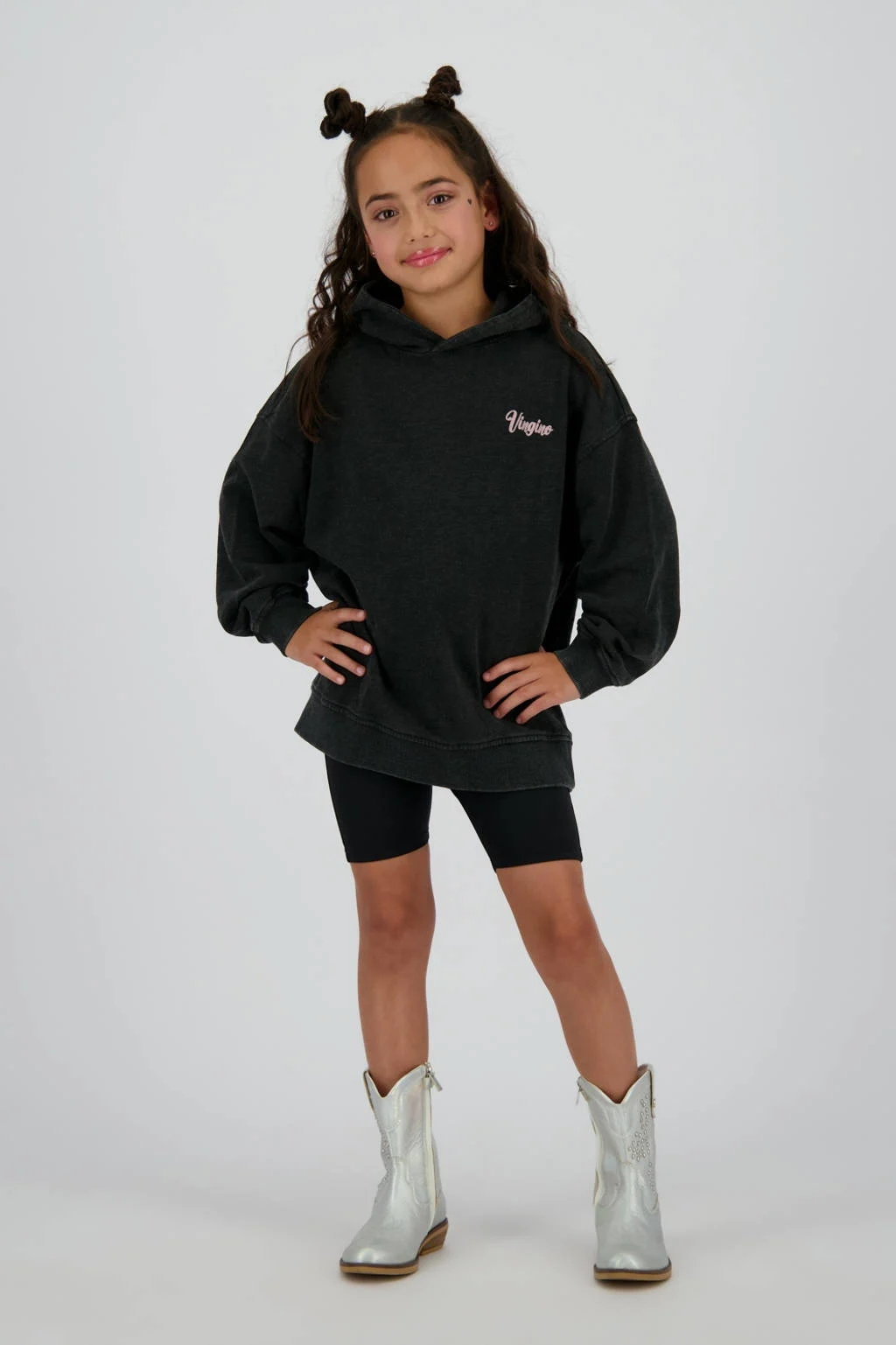 Vingino hoodie zwart