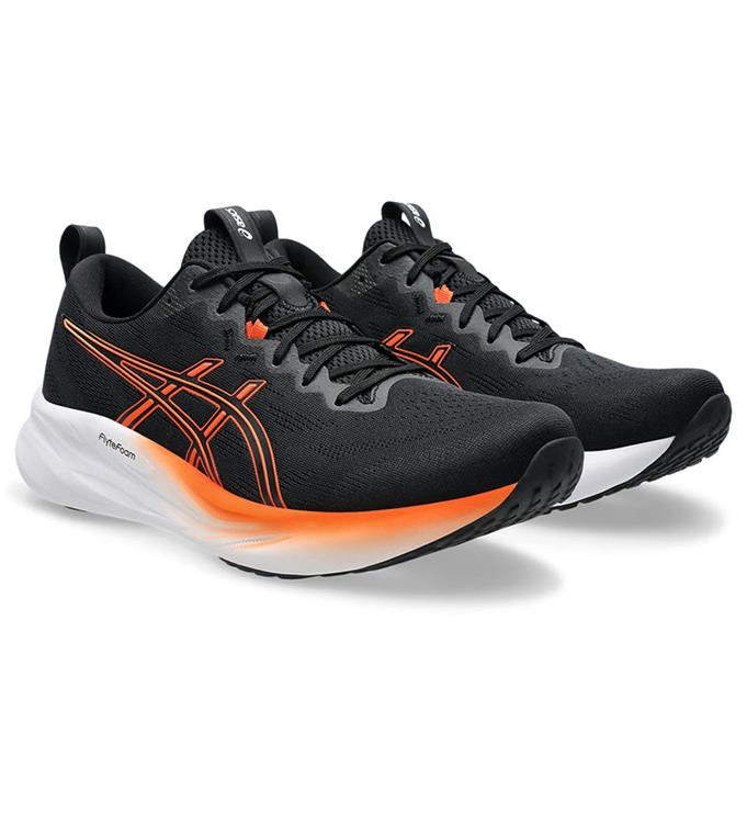 ASICS GEL-PULSE 16 1011B962 BLACK-NOVA-ORANGE