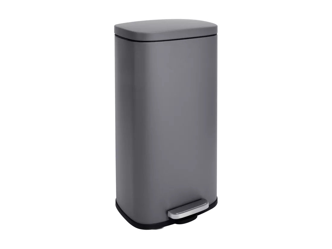 30L Poubelle à pédale Couvercle Softclose