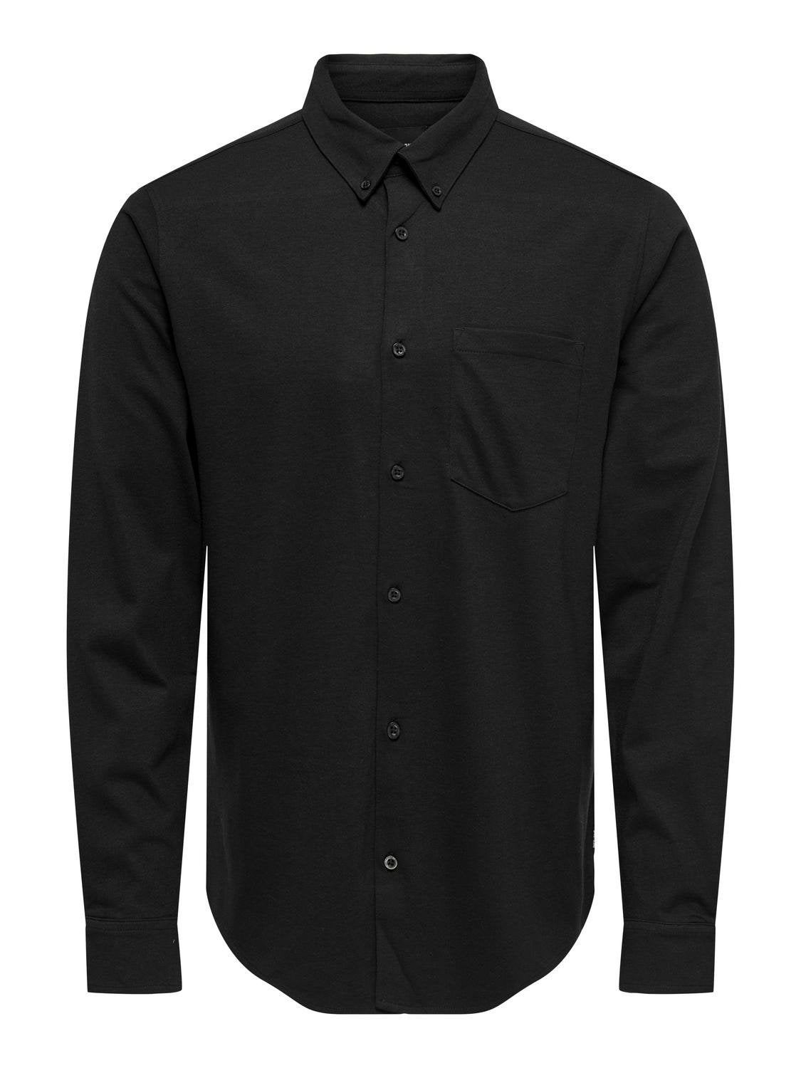 ONSNOAH Hemd Black