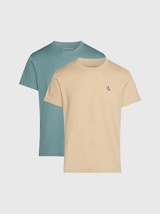 Conjunto de 2 camisetas com monograma