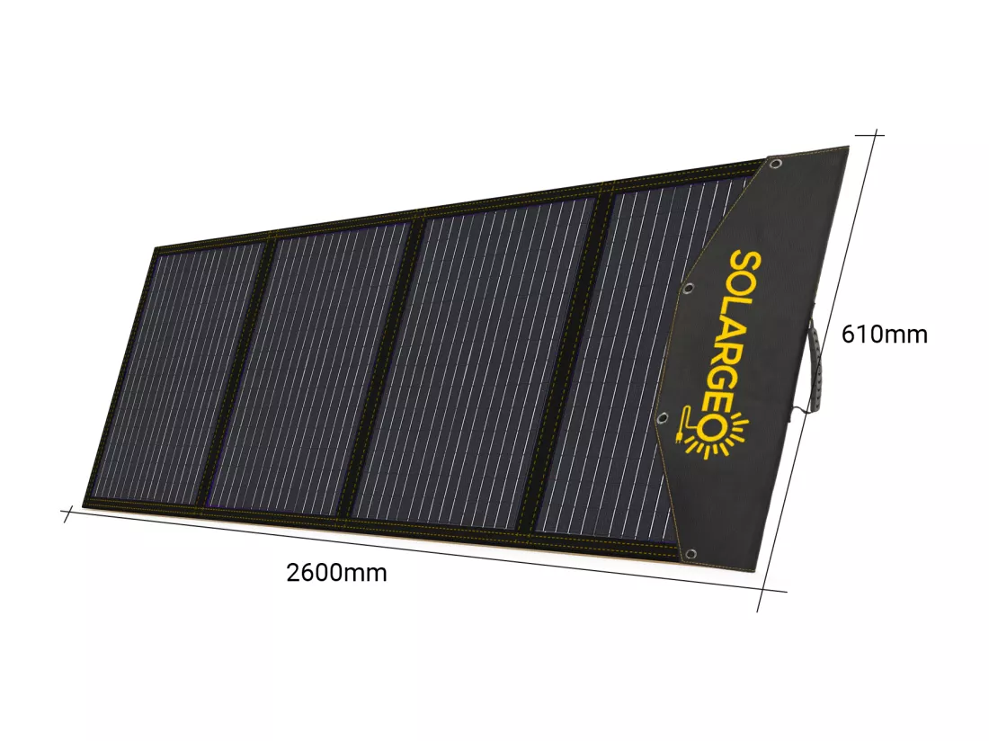 Générateur solaire - Capacité 992 Wh - 1200 W - HELIOSER
