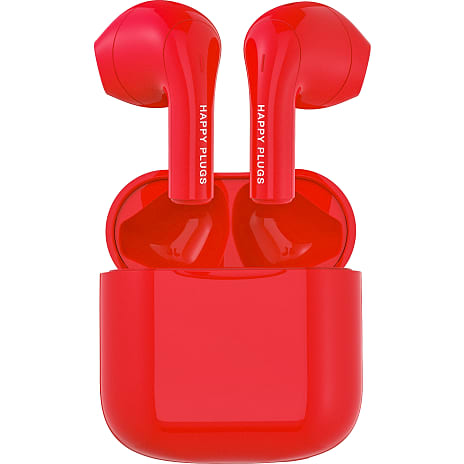 Happy Plugs Joy trådløse in-ear høretelefoner - rød