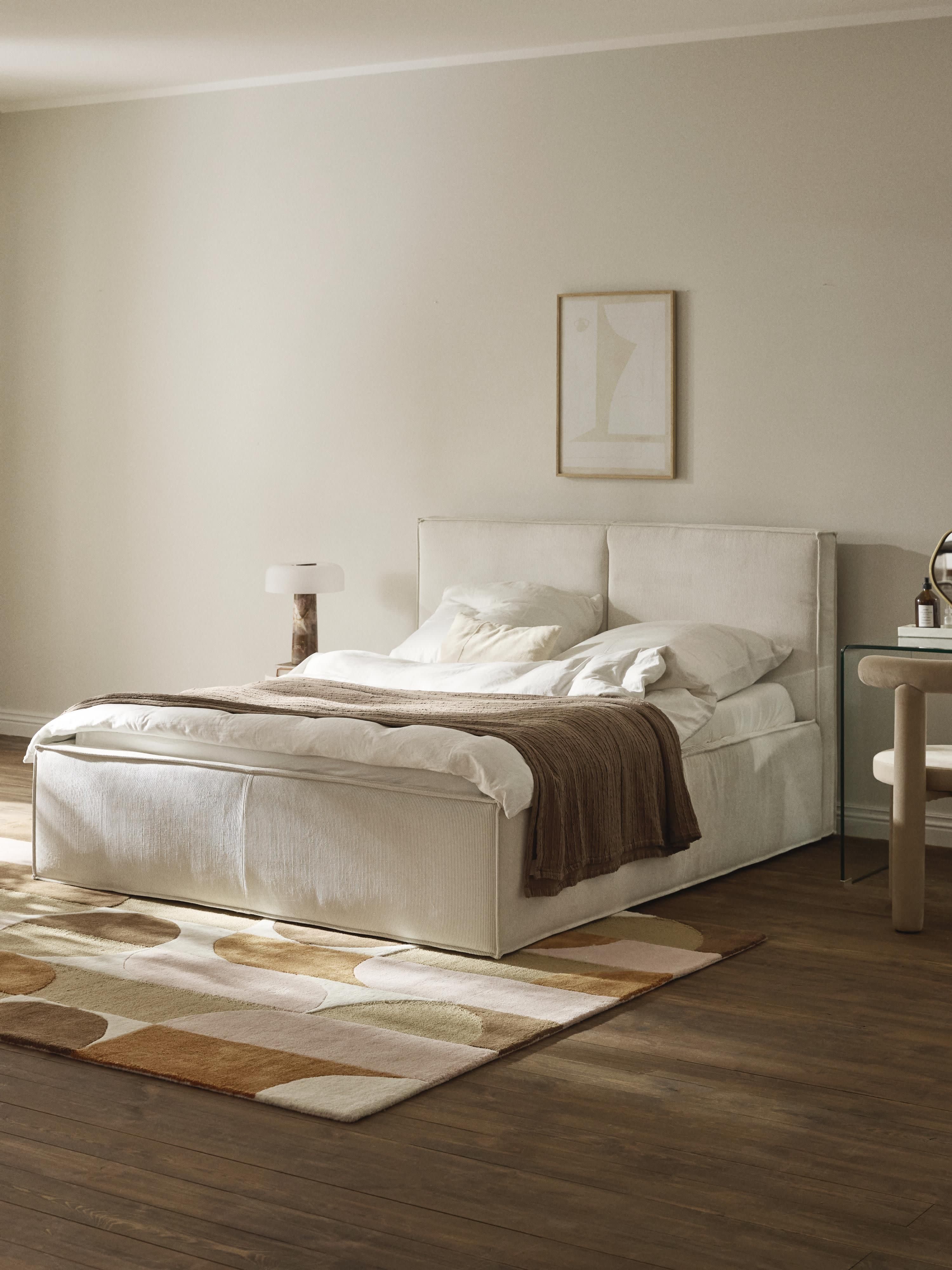 Corduroy gestoffeerd bed Dream