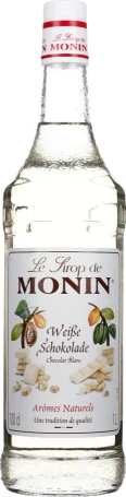 MONIN WHITE CHOCOLATE 1LTR