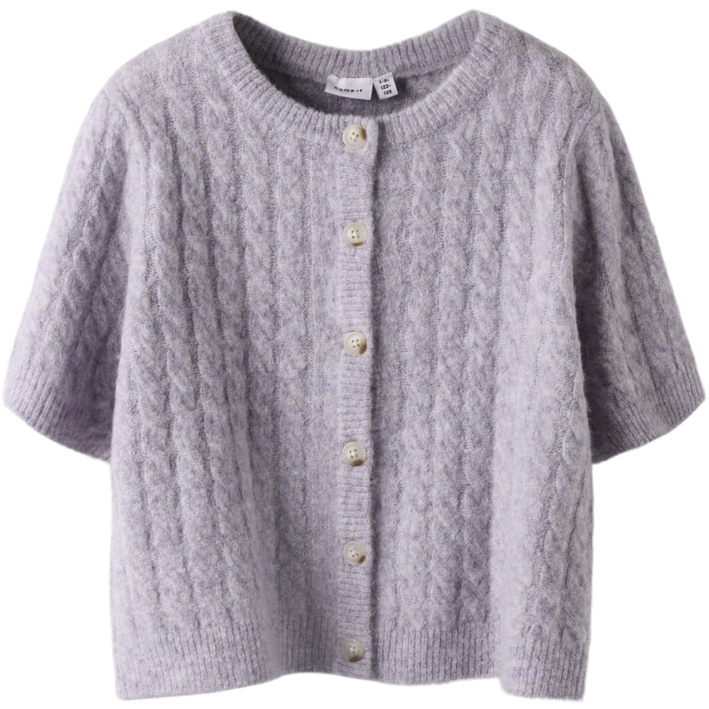 Køb Name It Heirloom Lilac Nmfnalisa Ss Loose Strik Card Lnoos