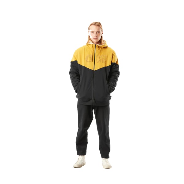 Sweatshirt PICTURE BASEMENT PLUSH ZIP HOODIE CHAI TEA BLACK