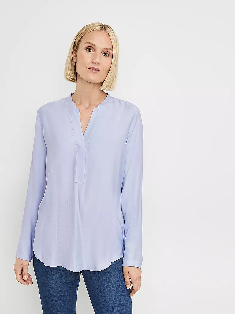 GERRY WEBER Blusenshirt  hellblau
