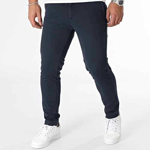 Pantalon Chino Slim Marco Cooper Bleu Marine