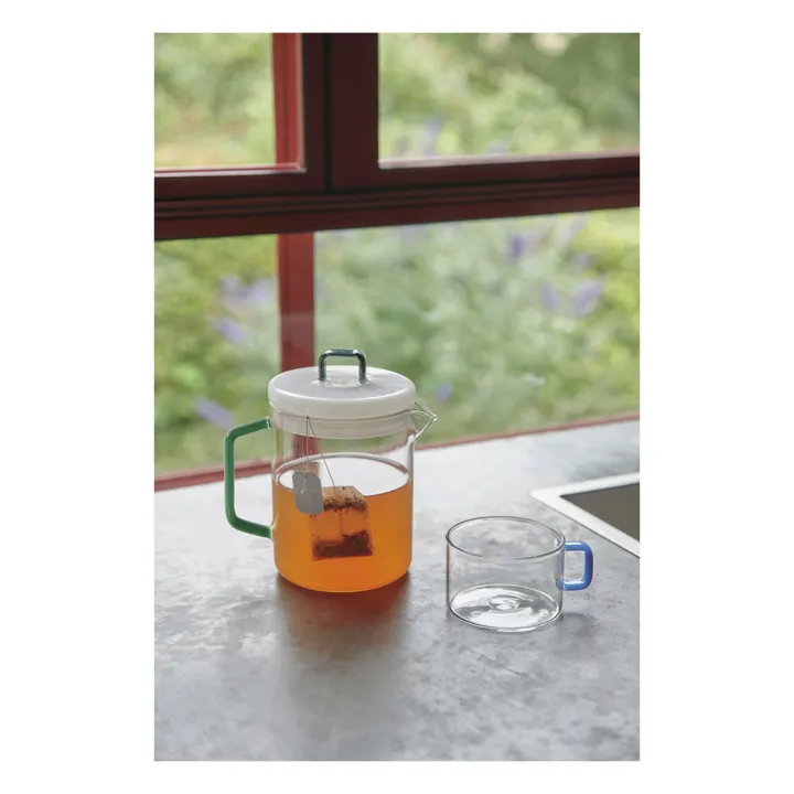 Hay Tasses en verre Brew - Set de 2 | Bleu ciel