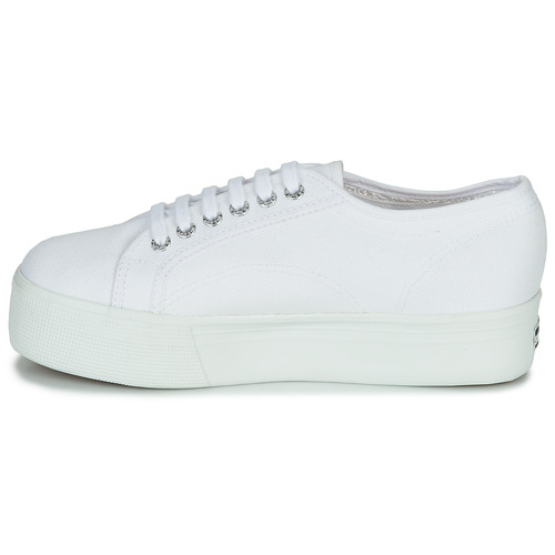 Superga - 2790-COTWPRINTEDLOGOGLITTER - Blanc