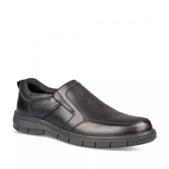 Mocassins NOIR NEOSOFT HOMME CUIR