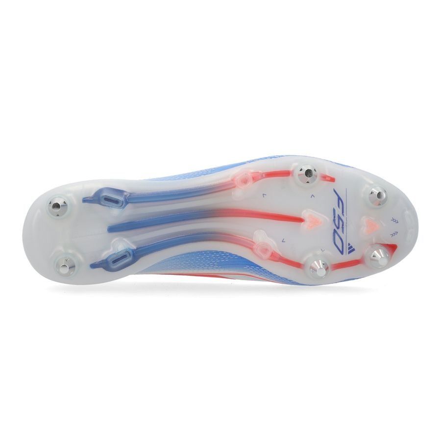 adidas F50 Elite SG Advancement - Blanc/Rouge/Bleu